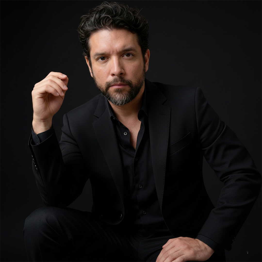 Reno Hernández fondo negro